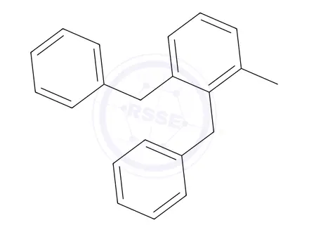 Chemical structure of 2,3-Dibenzyltoluene