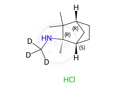 Chemical structure of Mecamylamine-d3 Hydrochloride