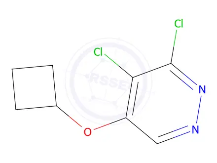 Chemical structure of 3,4-Dichloro-5-cyclobutoxypyridazine