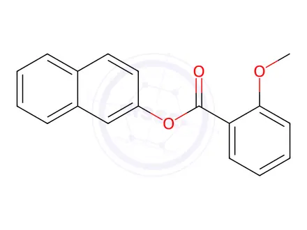 Chemical structure of Naphthalen-2-yl 2-methoxybenzoate