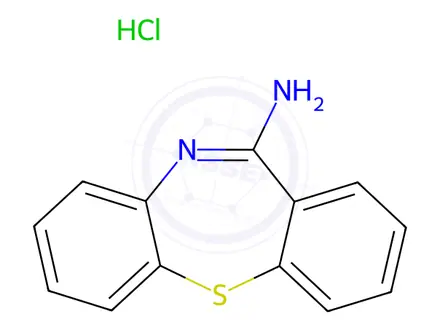 Chemical structure of Quetiapine-Impurity U (Hydrochloride Salt)