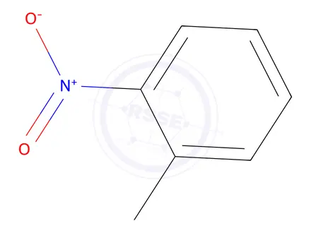 Chemical structure of 2-Nitrotoluene