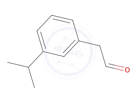 Chemical structure of HOMO CUMINIC ALDEHYDE 50