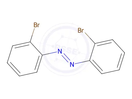 Chemical structure of 2,2'-dibromoazobenzene