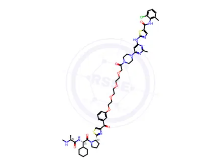 Chemical structure of SNIPER(ABL)-039