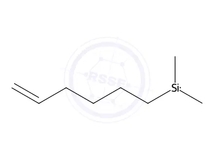 Chemical structure of Hexenyldimethylsilane