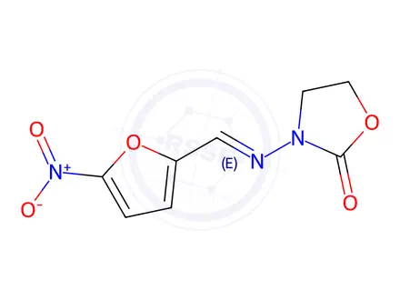 Chemical structure of Furazolidone
