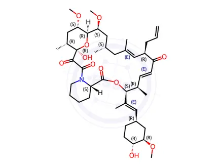 Chemical structure of Tacrolimus Diene