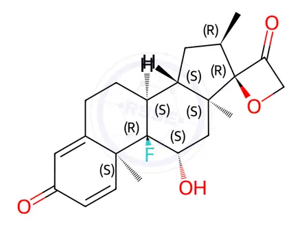 Chemical structure of Dexamethasone Impurity 122