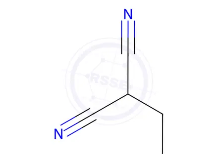 Chemical structure of Ethylmalononitrile