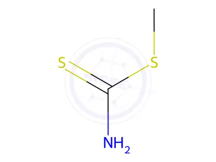 Chemical structure of Methyl dithiocarbamate