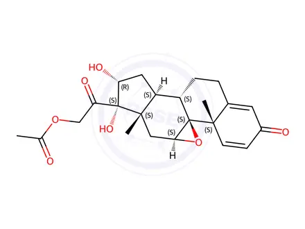 Chemical structure of Budesonide Impurity 197