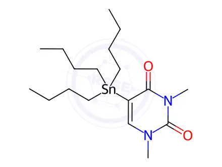 Chemical structure of Uracil Impurity 55