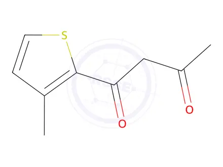 Chemical structure of 1-(3-Methylthiophen-2-yl)butane-1,3-dione
