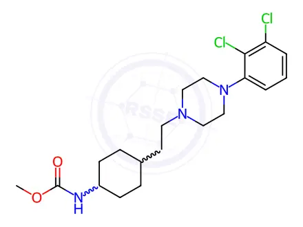 Chemical structure of Cariprazine Impurity 58