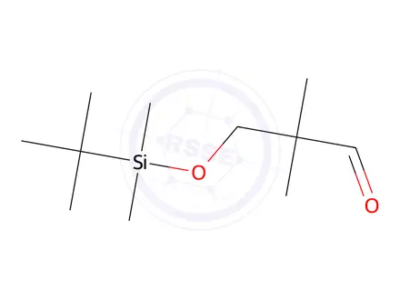 Chemical structure of 2-[[[(1,1-Dimethylethyl)dimethylsilyl]oxy]methyl]-2-methylpropanal