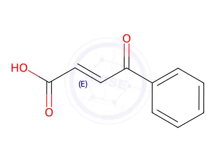 Chemical structure of 3-Benzoylacrylic acid