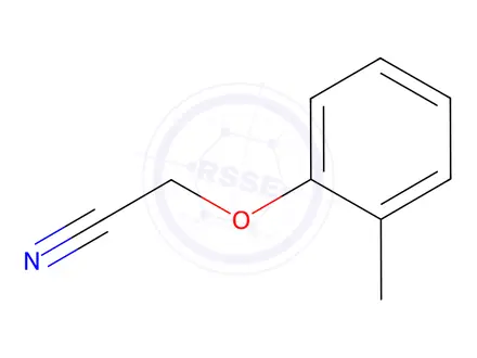 Chemical structure of O-Tolyoxyacetonitrile