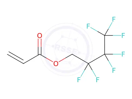 Chemical structure of 1H,1H-Heptafluorobutyl Acrylate