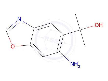 Chemical structure of 2-(6-Aminobenzo[d]oxazol-5-yl)propan-2-ol