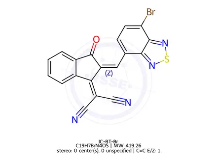 Chemical structure of IC-BT-Br