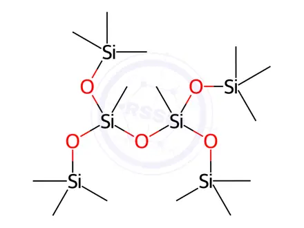 Chemical structure of 1,1,1,3,5,7,7,7-OCTAMETHYL-3,5-BIS(TRIM&