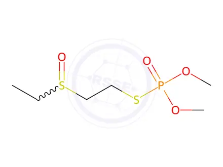 Chemical structure of Demeton-S-methyl-sulfoxide