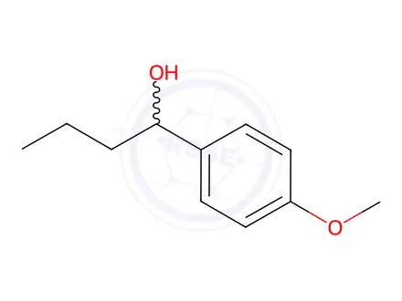 Chemical structure of 1-(4-methoxyphenyl)butan-1-ol