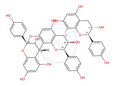 Chemical structure of selligueain A
