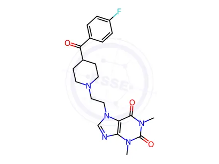 Chemical structure of Flufylline