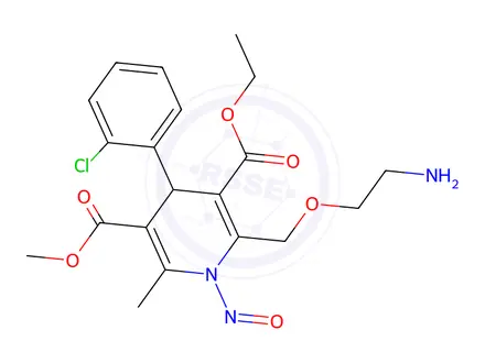 Chemical structure of Amlodipine Impurity 82