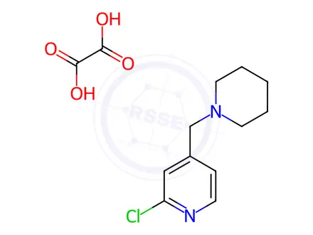 Chemical structure of Lafutidine Impurity 7 (Oxalate salt)
