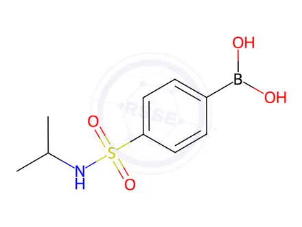Chemical structure of (4-(N-Isopropylsulfamoyl)phenyl)boronic acid