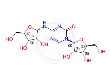 Chemical structure of Azacitidine Impurity 136