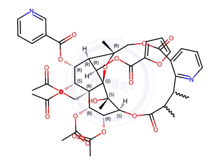 Chemical structure of Hyponine E
