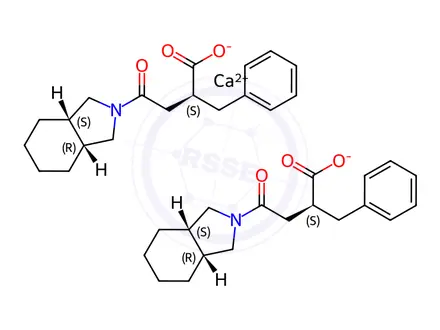 Chemical structure of Mitiglinide Calcium