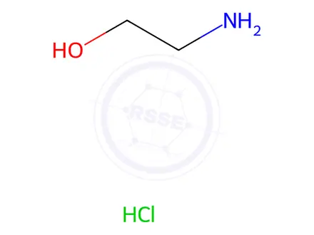 Chemical structure of Ethanolamine Hydrochloride