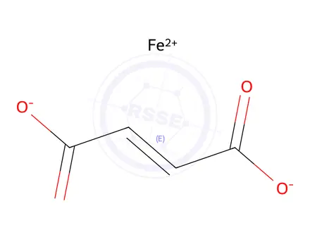 Chemical structure of Ferrous Fumarate
