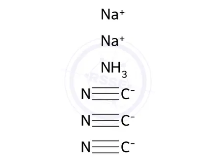 Chemical structure of Sodium Nitroprusside Impurity 9 Trisodium salt Hydrate