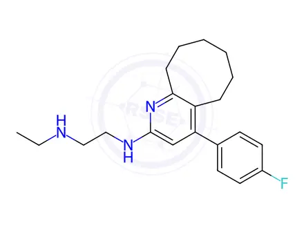 Chemical structure of Blonanserin Impurity J