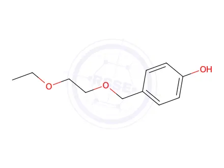 Chemical structure of 4-((2-ethoxyethoxy)methyl)phenol