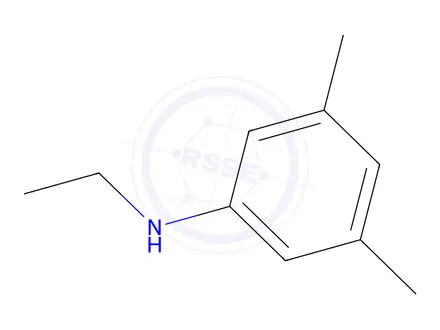 Chemical structure of N-Ethyl-3,5-dimethylaniline