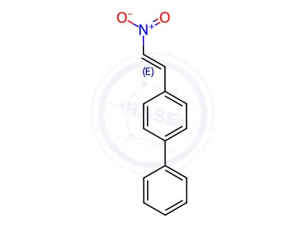 Chemical structure of (E)-4-(2-Nitrovinyl)-1,1'-biphenyl