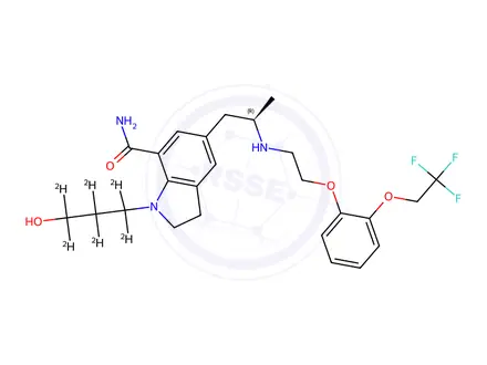 Chemical structure of Silodosin D6