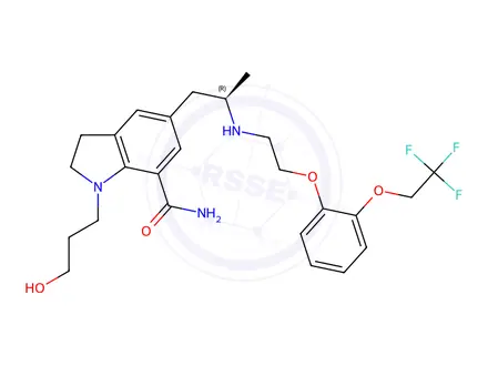Chemical structure of Silodosin