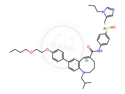 Chemical structure of Cenicriviroc
