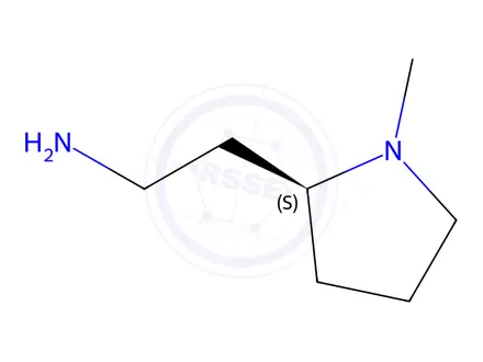 Chemical structure of (S)-2-(1-Methylpyrrolidin-2-yl)ethanamine