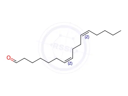 Chemical structure of (7Z,11Z)-Hexadecadienal