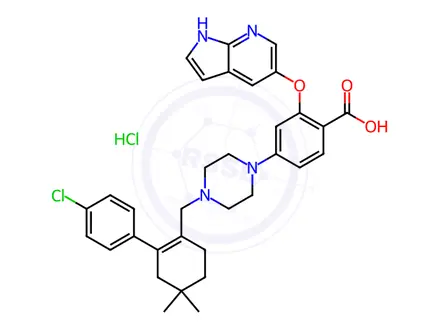 Chemical structure of Venetoclax Impurity 7(Hydrochloride)