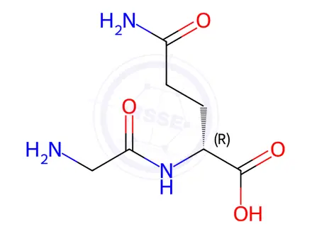 Chemical structure of Glutamine Impurity 41